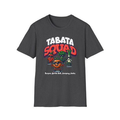 HIIT Tabata Foodie Squad Genz Millenial T-Shirt