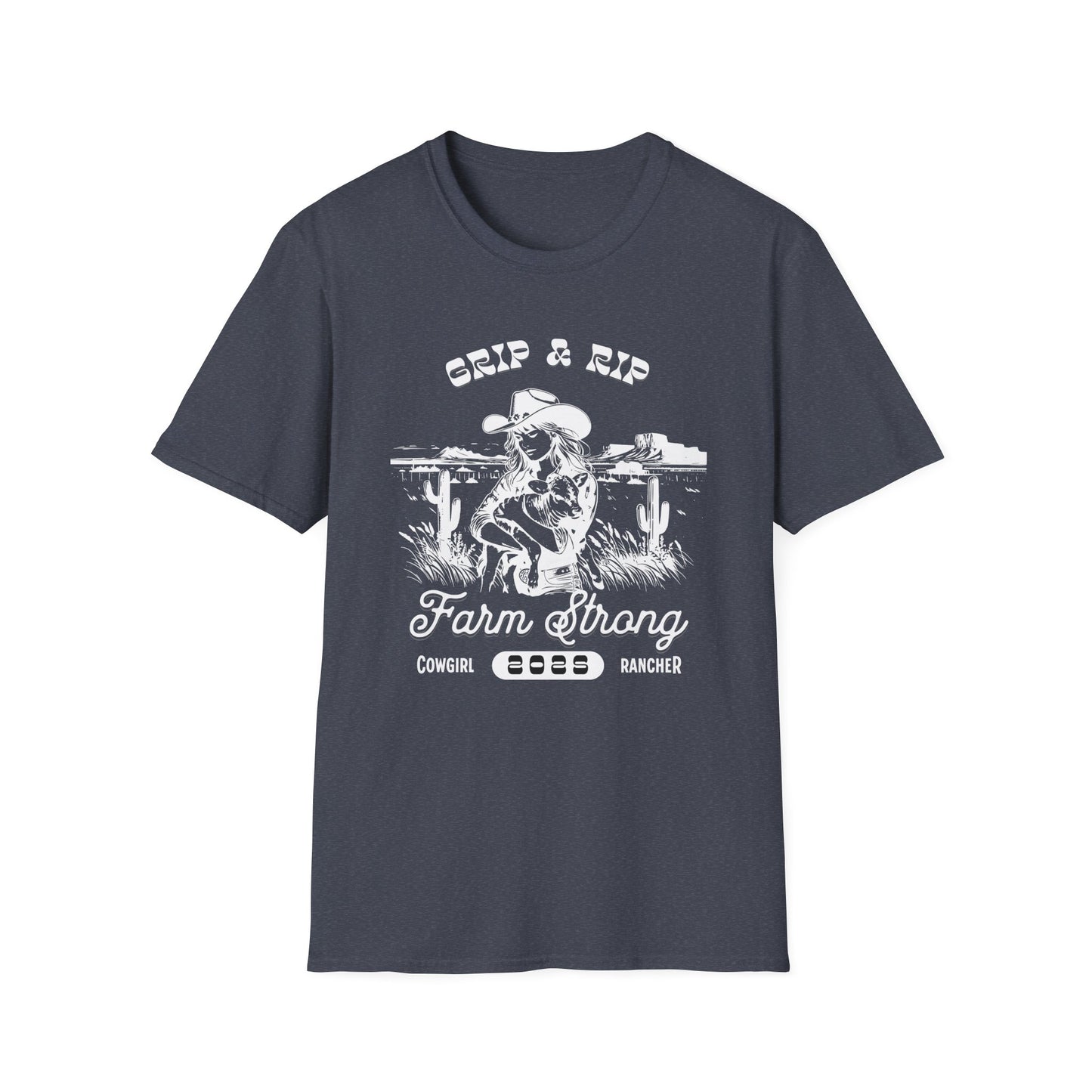 Rural Fitness T-Shirt - Grip-n-Rip Design