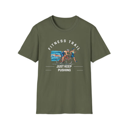 Fitness Trail Just Keep Pushing Gym T-Shirt