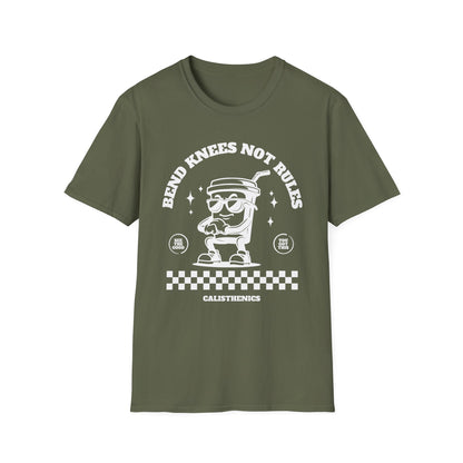 Faith-Based Calisthenics T-Shirt - Fit-over 40 Aging in Reverse Design