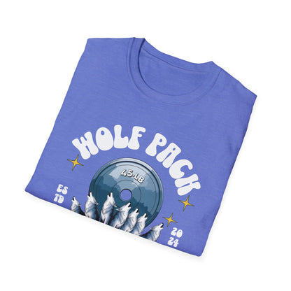 Powerlifting Wolf Pack T-Shirt - Genz Millenial Streetwear