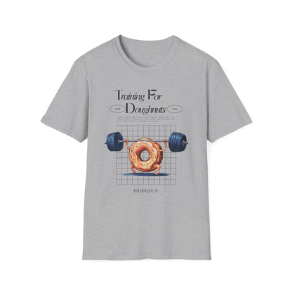 Training for Doughnuts Gym T-Shirt