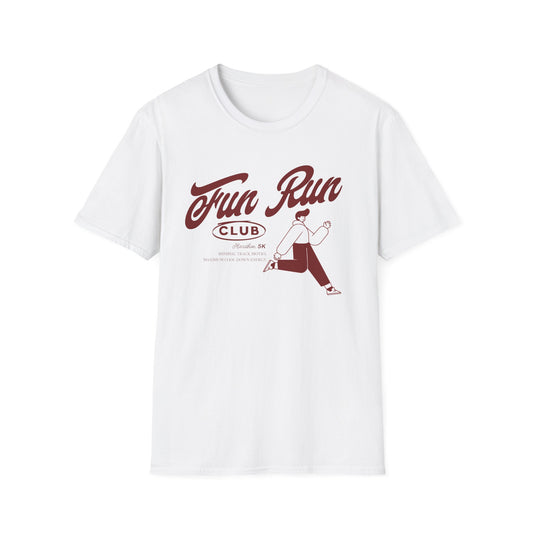 Running Marathon 5K Club - Genz Millenial Fitness T-Shirt