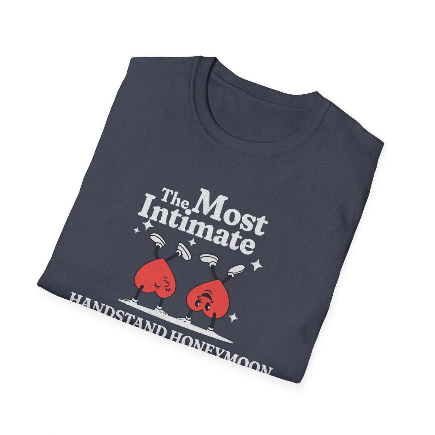 Couples Fitness T-Shirt - Calisthenics Handstand Honeymoon