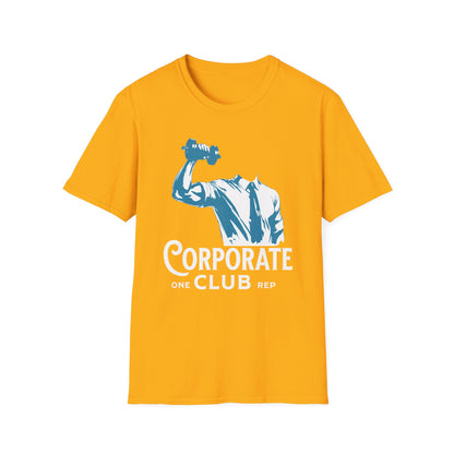 Powerlifting T-Shirt - Corporate 1 Rep Max Club Design