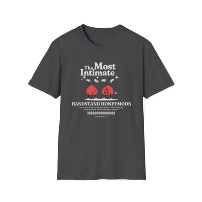 Couples Fitness T-Shirt - Calisthenics Handstand Honeymoon