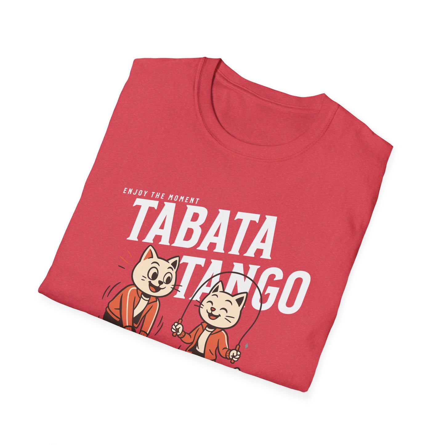 HIIT Tabata Tango Couples Fitness T-Shirt