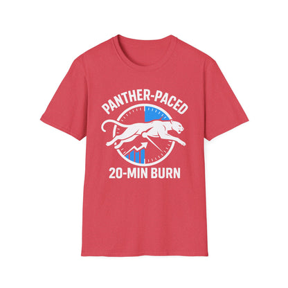 HIIT Panther Paced 20min Burn Unisex T-Shirt - Corporate Fitness Apparel