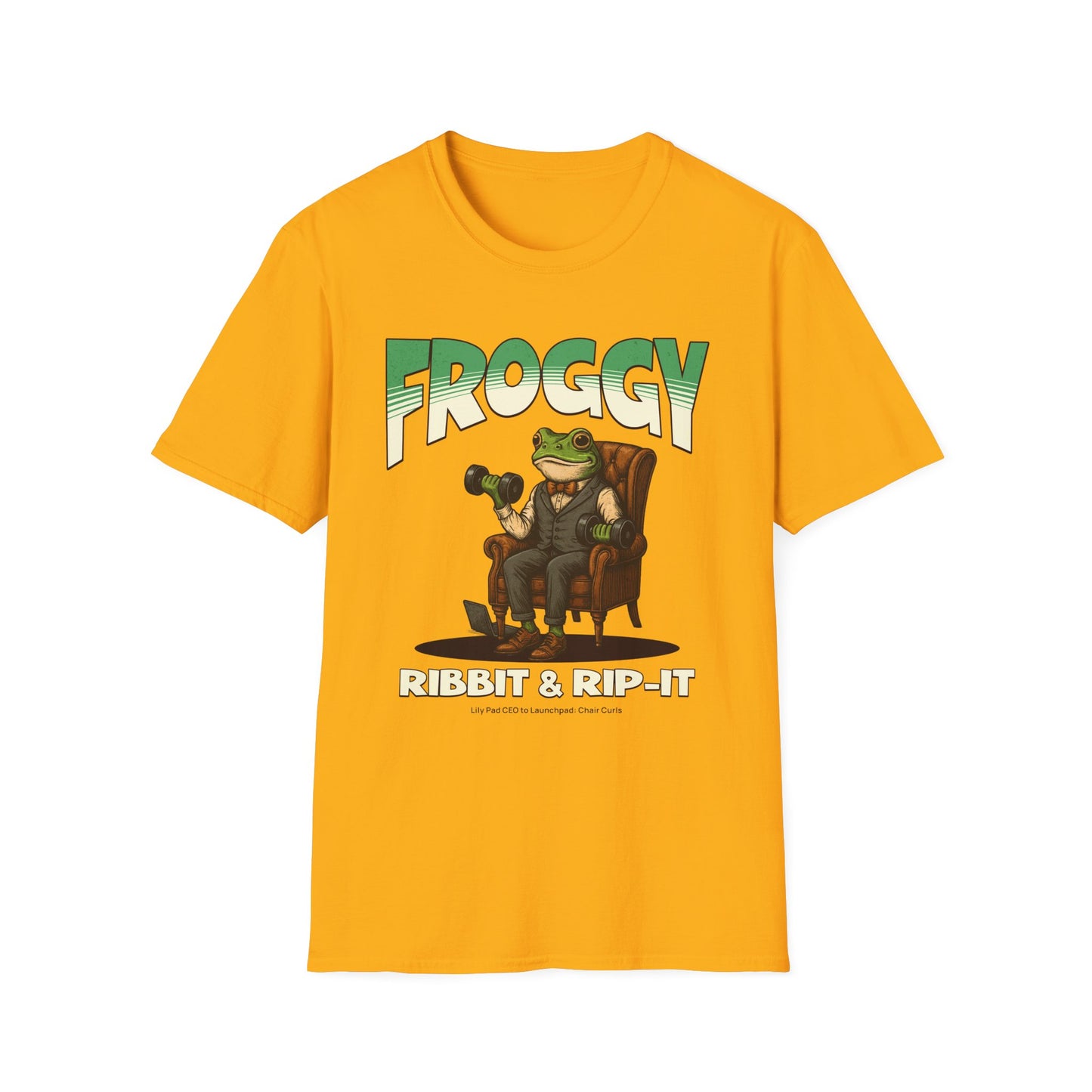 HIIT Froggy Ribbit & Rip It - Corporate Fitness T-Shirt