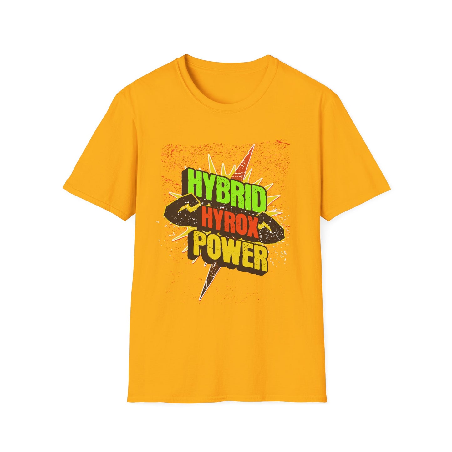 Powerlifting Hyrox - Genz Millenial Fitness T-Shirt