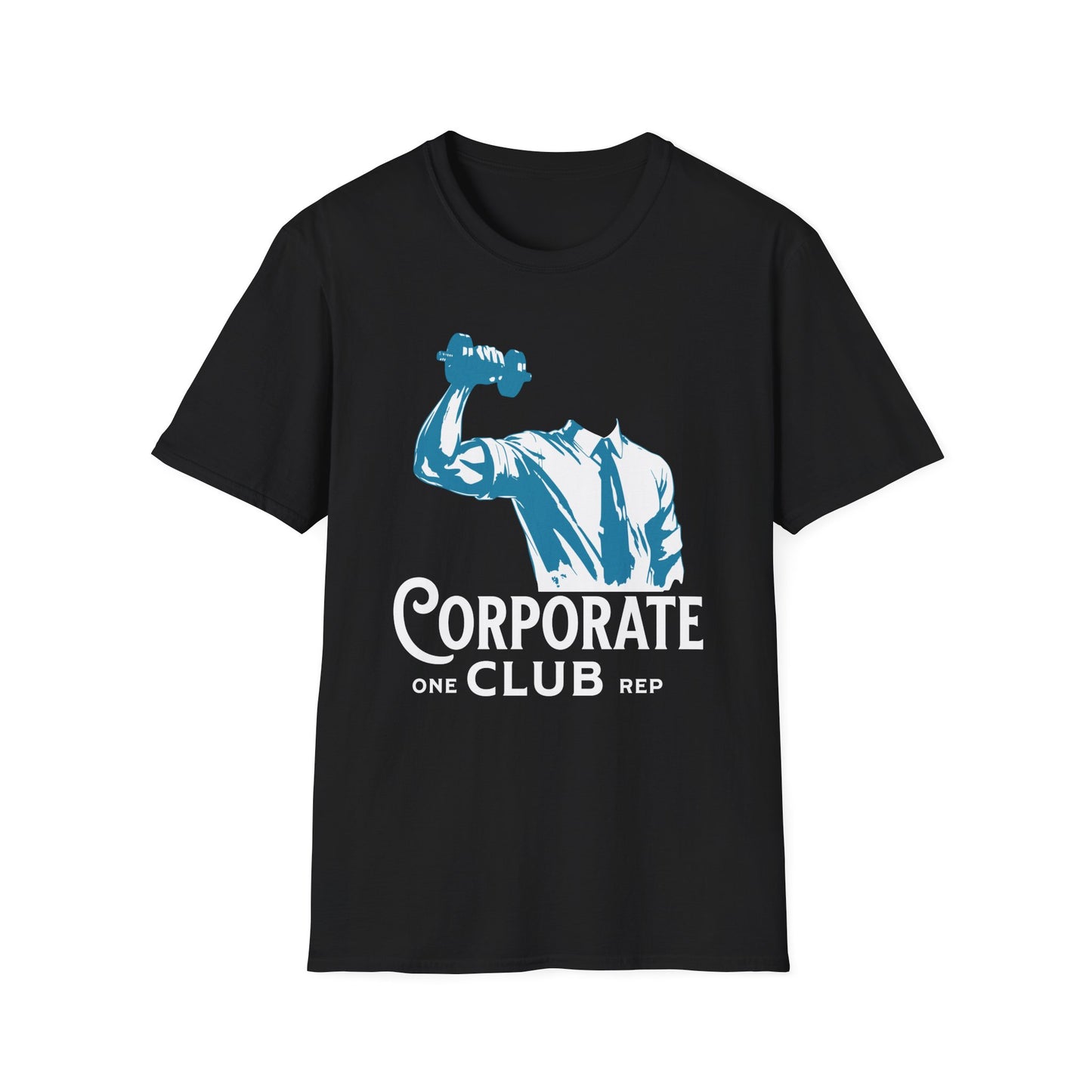 Powerlifting T-Shirt - Corporate 1 Rep Max Club Design
