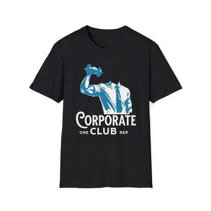 Powerlifting T-Shirt - Corporate 1 Rep Max Club Design