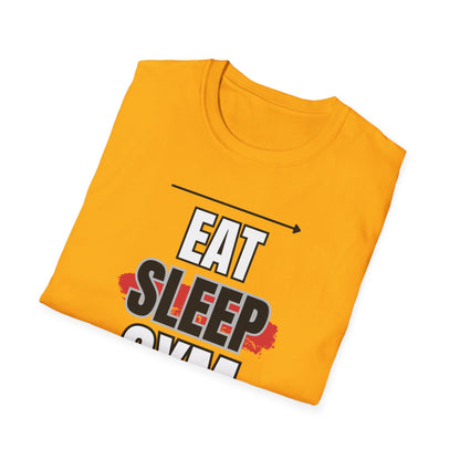 Eat Sleep Gym Repeat Gym T-shirt