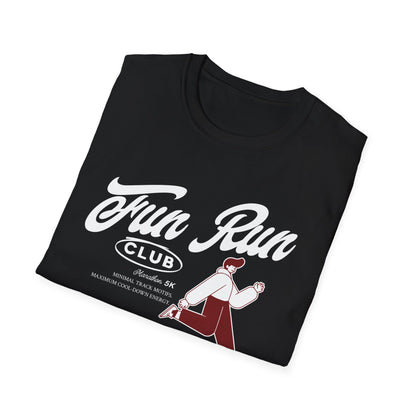 Running Marathon 5K Club - Genz Millenial Fitness T-Shirt