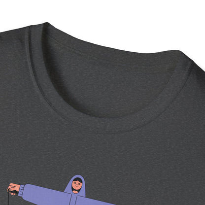 HIIT Grip & Rip Casual - Genz Millenial T-Shirt
