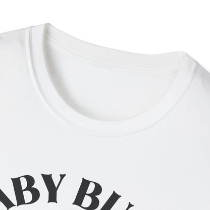 Fitness Gender Reveal Baby Bump Bench Unisex Softstyle T-Shirt
