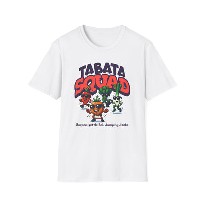 HIIT Tabata Foodie Squad Genz Millenial T-Shirt
