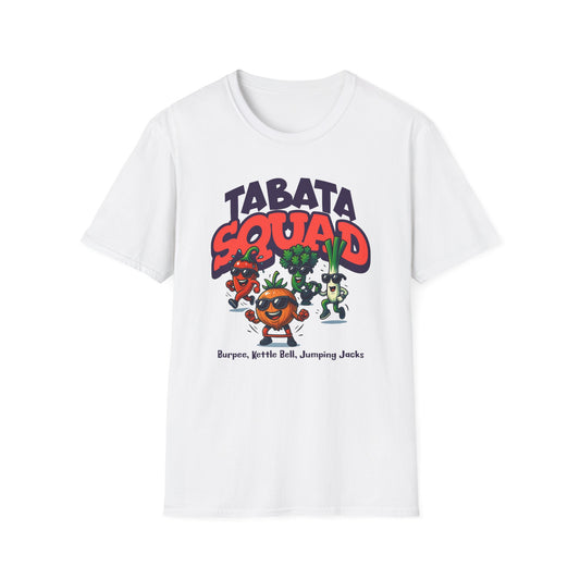 HIIT Tabata Foodie Squad Genz Millenial T-Shirt