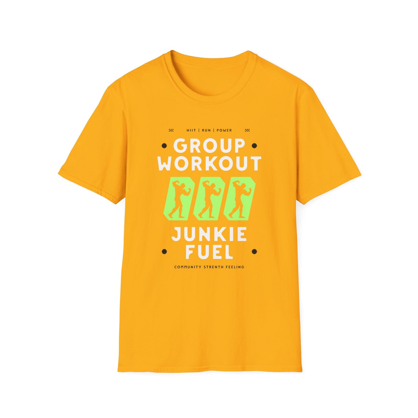 HIIT Group Junkie Fuel - Genz Millenial T-Shirt