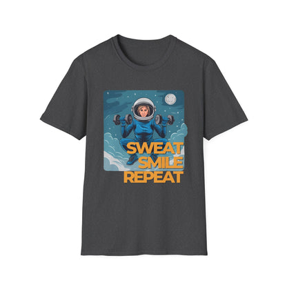Sweat Smile Repeat Gym T-Shirt