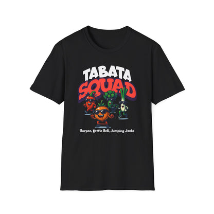 HIIT Tabata Foodie Squad Genz Millenial T-Shirt