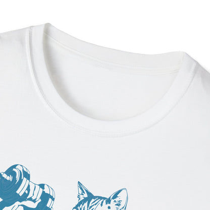Unisex T-Shirt Powerlifting Corporate Cats 1 Rep Max Club