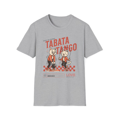 HIIT Tabata Tango Couples Fitness T-Shirt