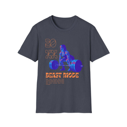 20XX Beast Mode Lady Gym T-Shirt