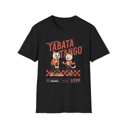 HIIT Tabata Tango Couples Fitness T-Shirt