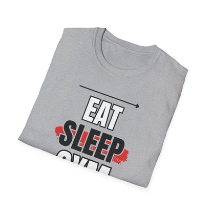 Eat Sleep Gym Repeat Gym T-shirt