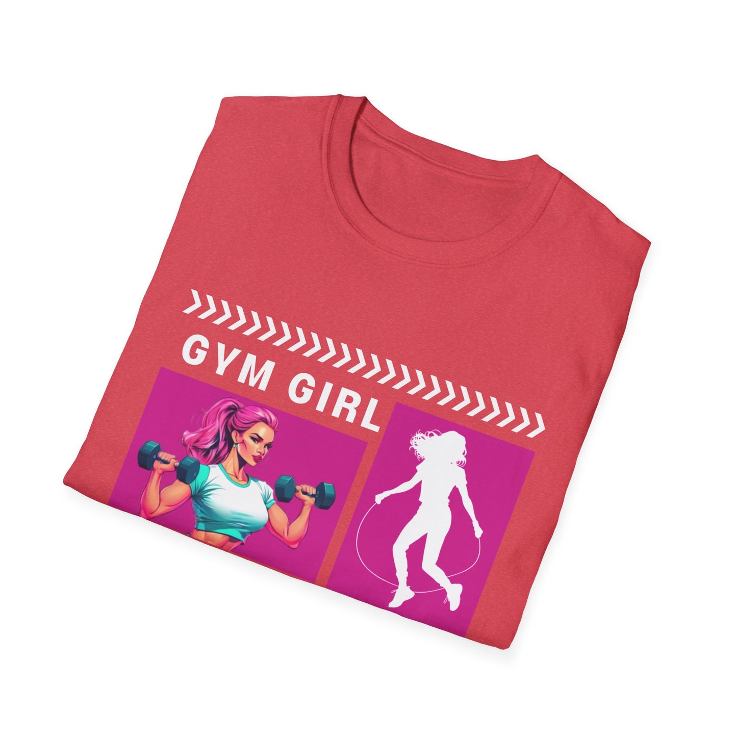 Gym Girl Fitness Vibes Gym T-shirt