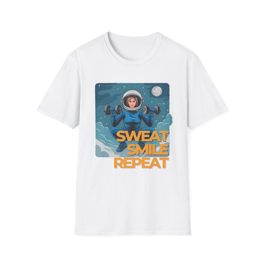 Sweat Smile Repeat Gym T-Shirt
