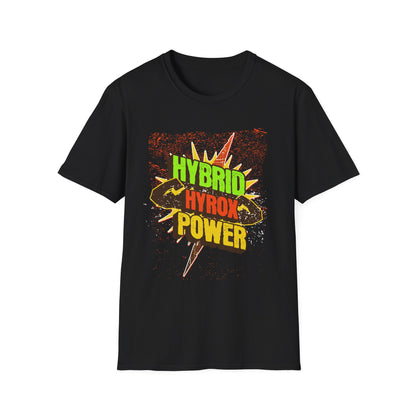 Powerlifting Hyrox - Genz Millenial Fitness T-Shirt