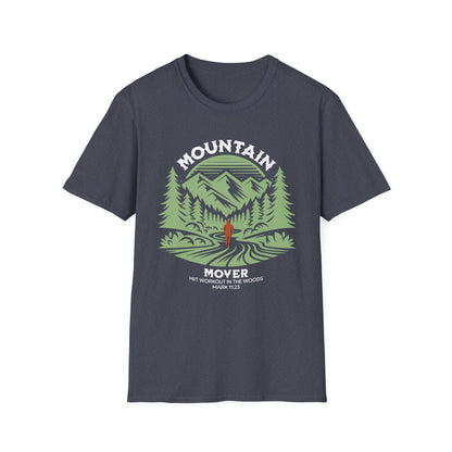Faith-Based Outdoors T-Shirt - Mountain Mover Design