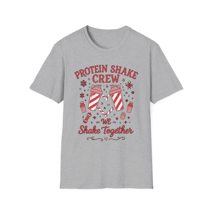 We Protein Shake Together Christmas Fitness T-shirt