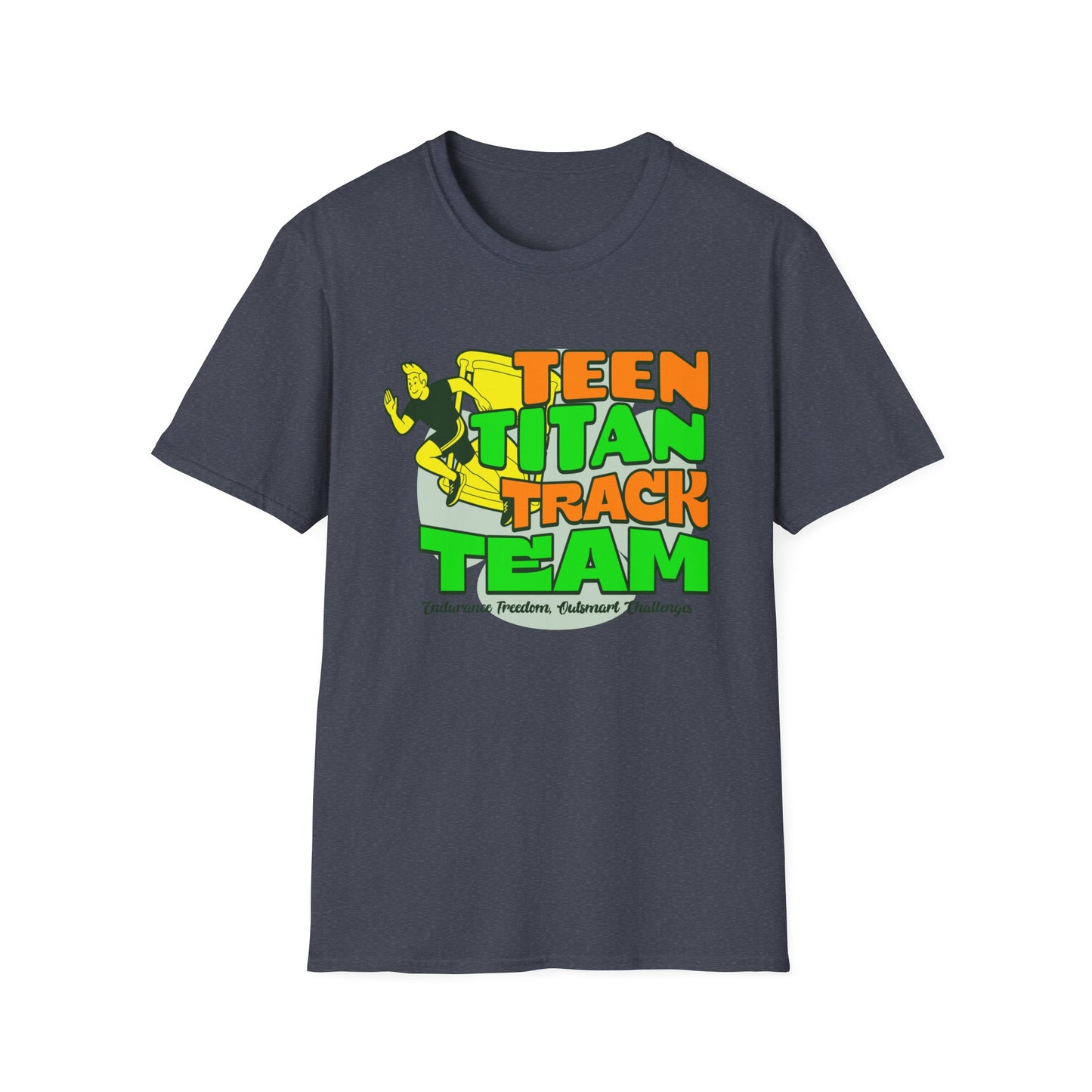 Running Teen Titan Track Team - Genz Millenial T-Shirt