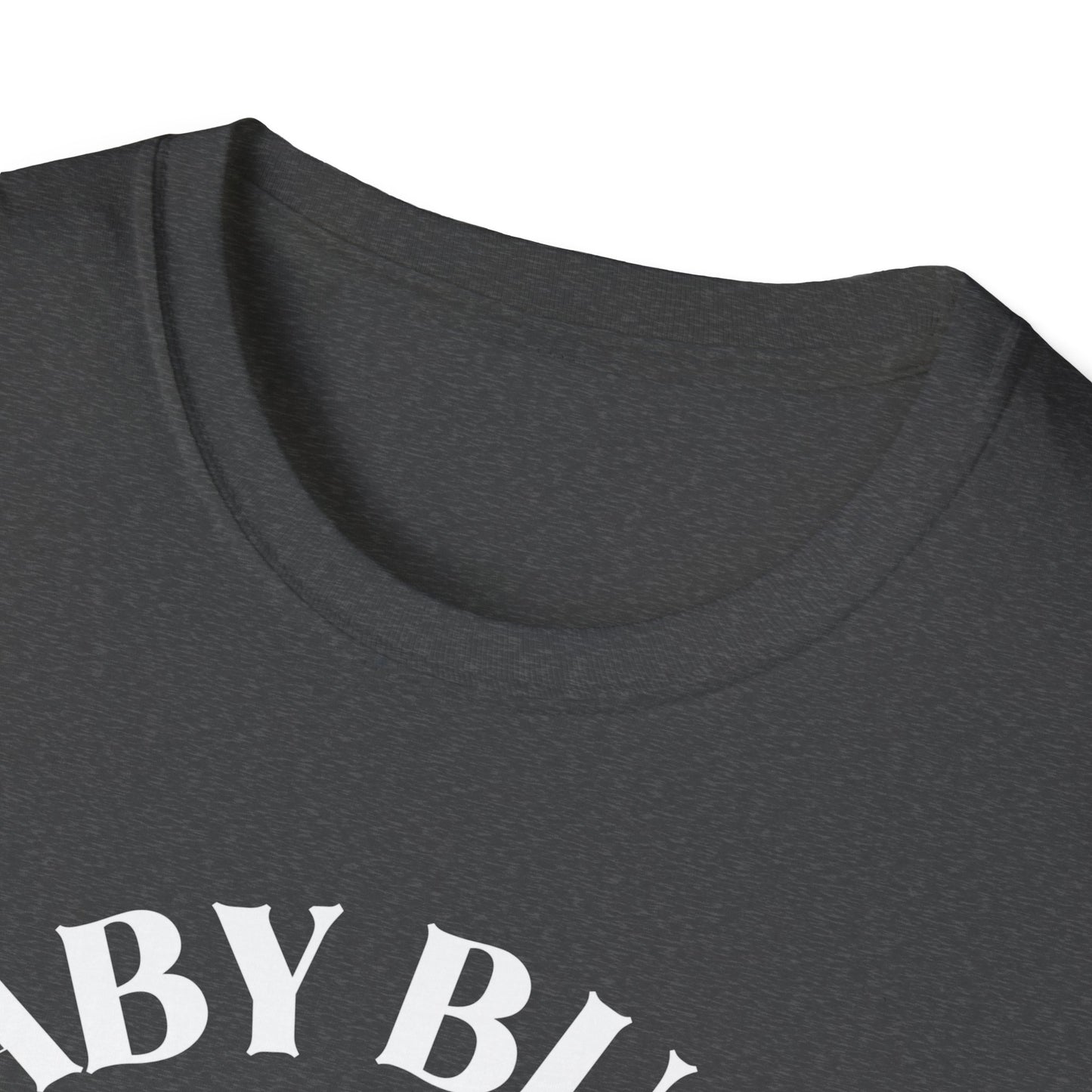Fitness Gender Reveal Baby Bump Bench Unisex Softstyle T-Shirt