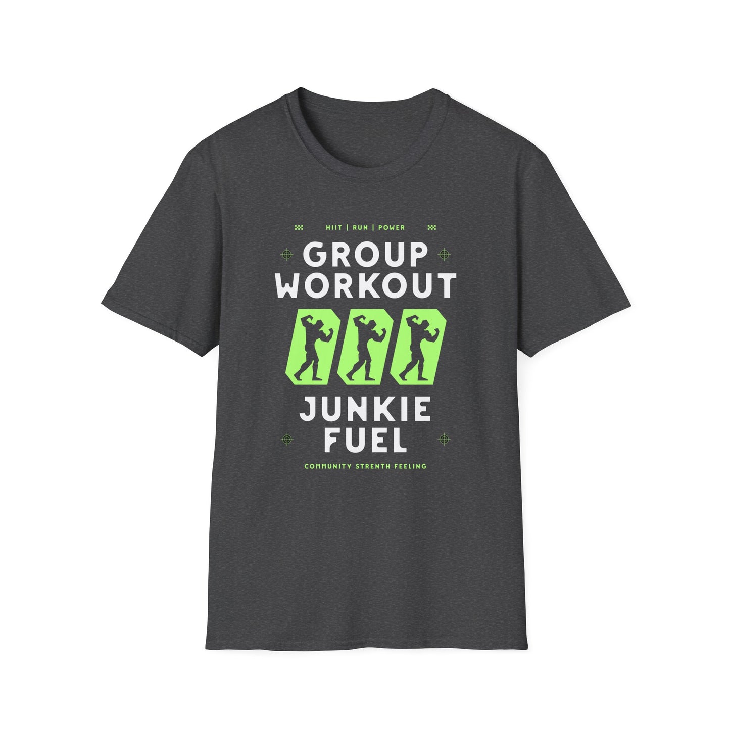 HIIT Group Junkie Fuel - Genz Millenial T-Shirt
