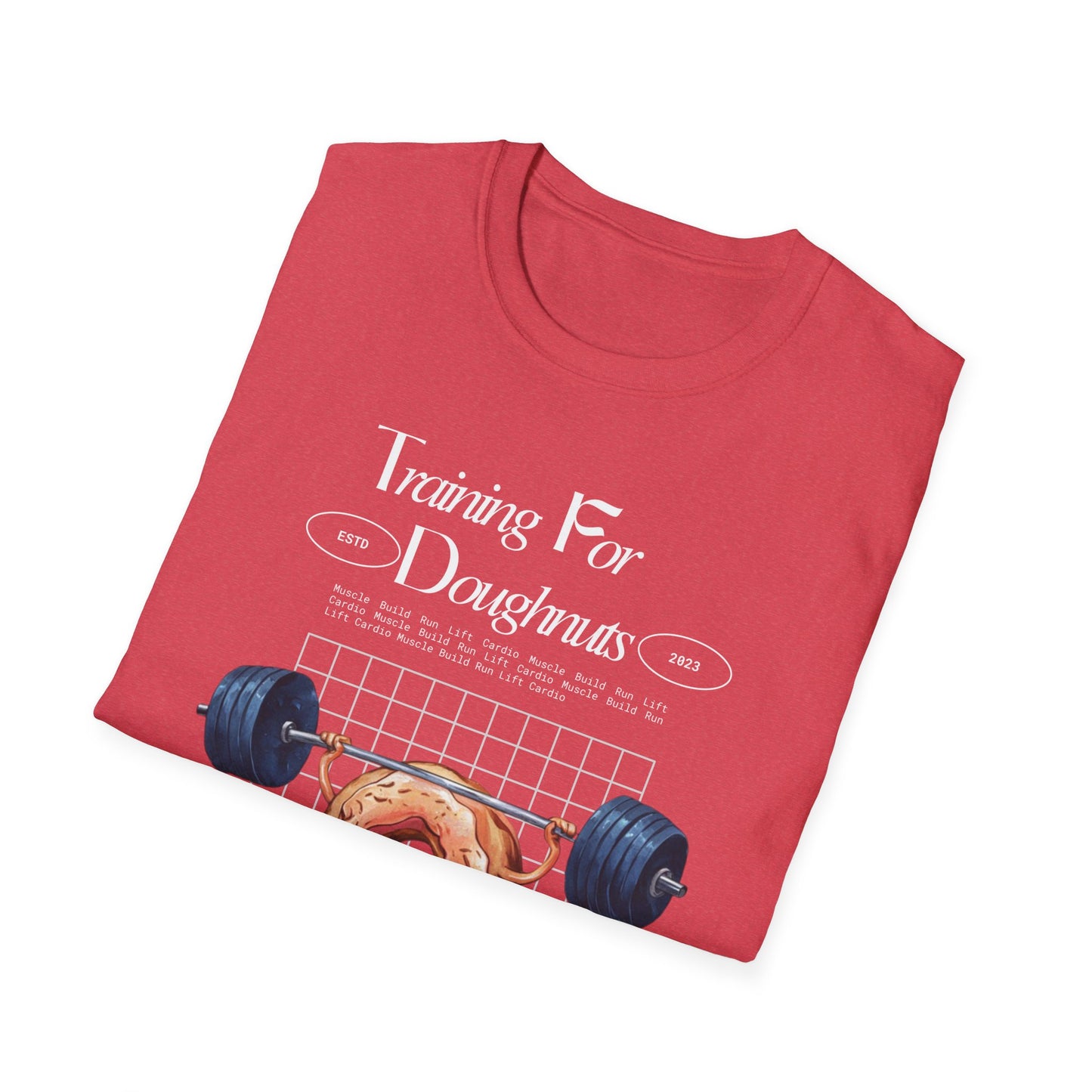 Training for Doughnuts Gym T-Shirt