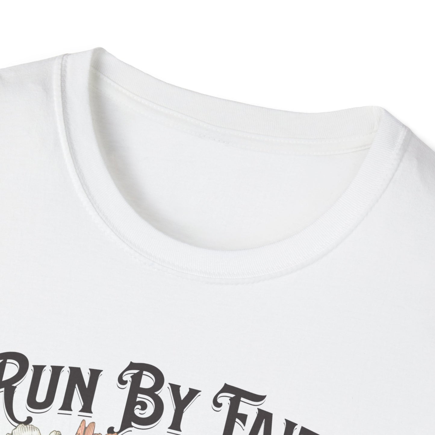 Running Run By Faith - Fitness T-Shirt