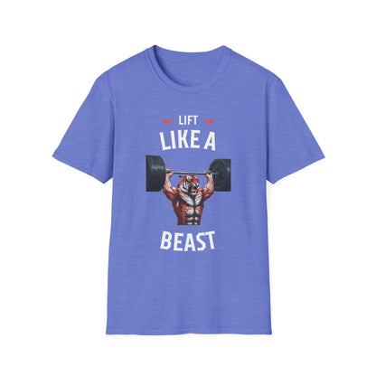 Like a Beast Gym Tiger T-Shirt