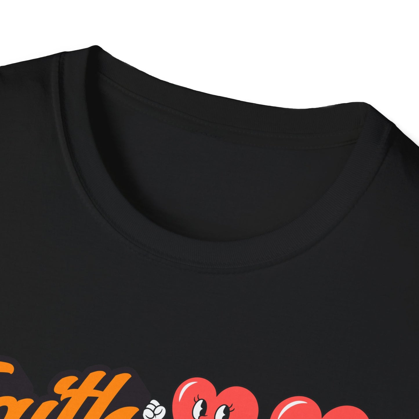 Couples Fitness Running T-Shirt - Faith Flex Forever Unisex Softstyle