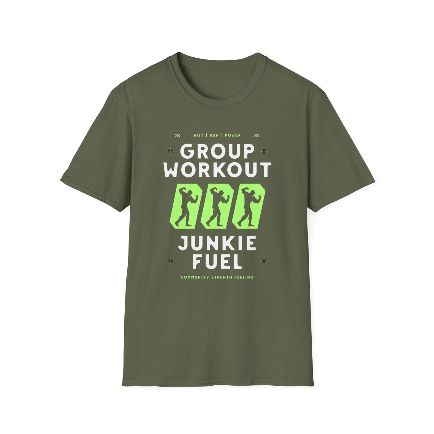 HIIT Group Junkie Fuel - Genz Millenial T-Shirt