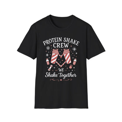 We Protein Shake Together Christmas Fitness T-shirt