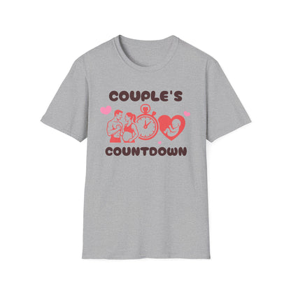 Fitness T-Shirt - Couple's Contraction Count Pre/Postnatal