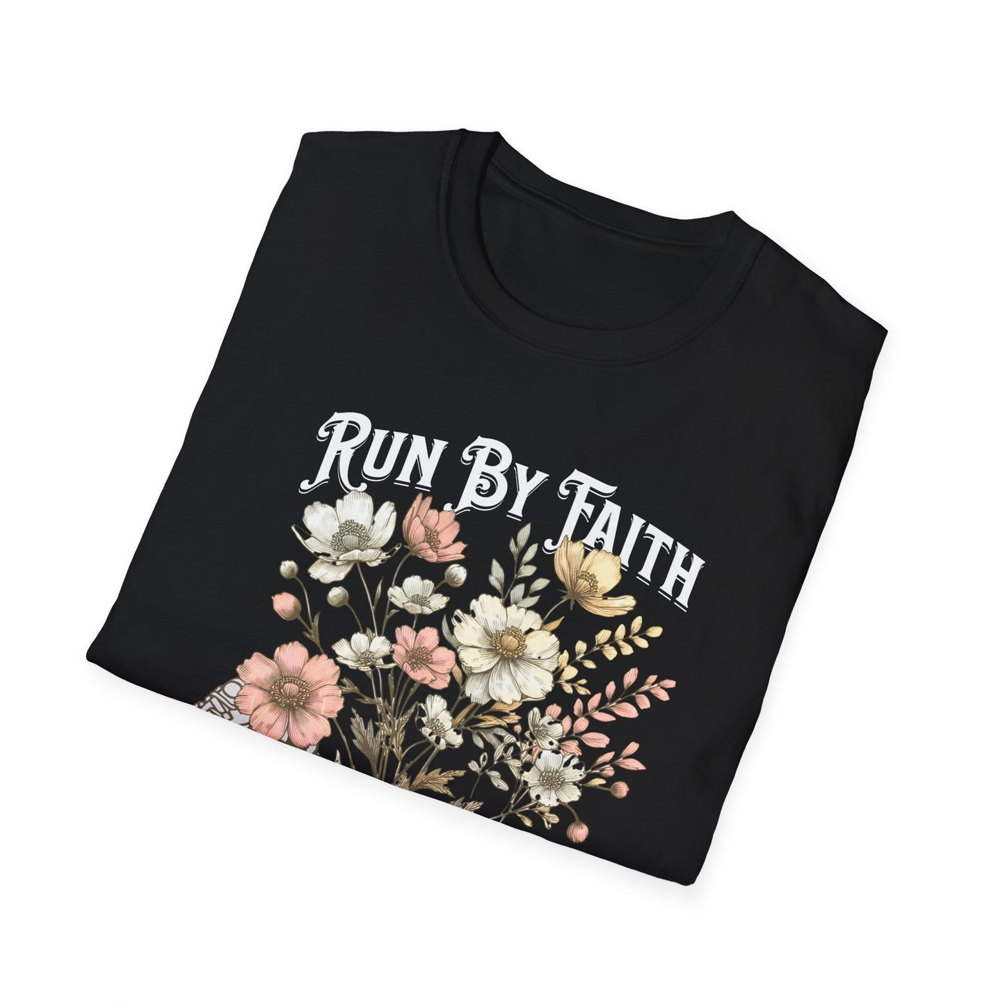 Running Run By Faith - Fitness T-Shirt