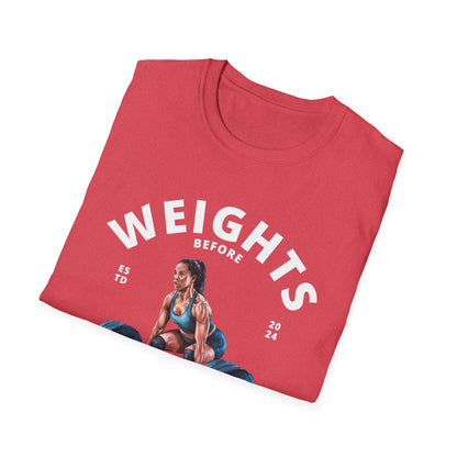 Weights Before Dates Gym T-Shirt