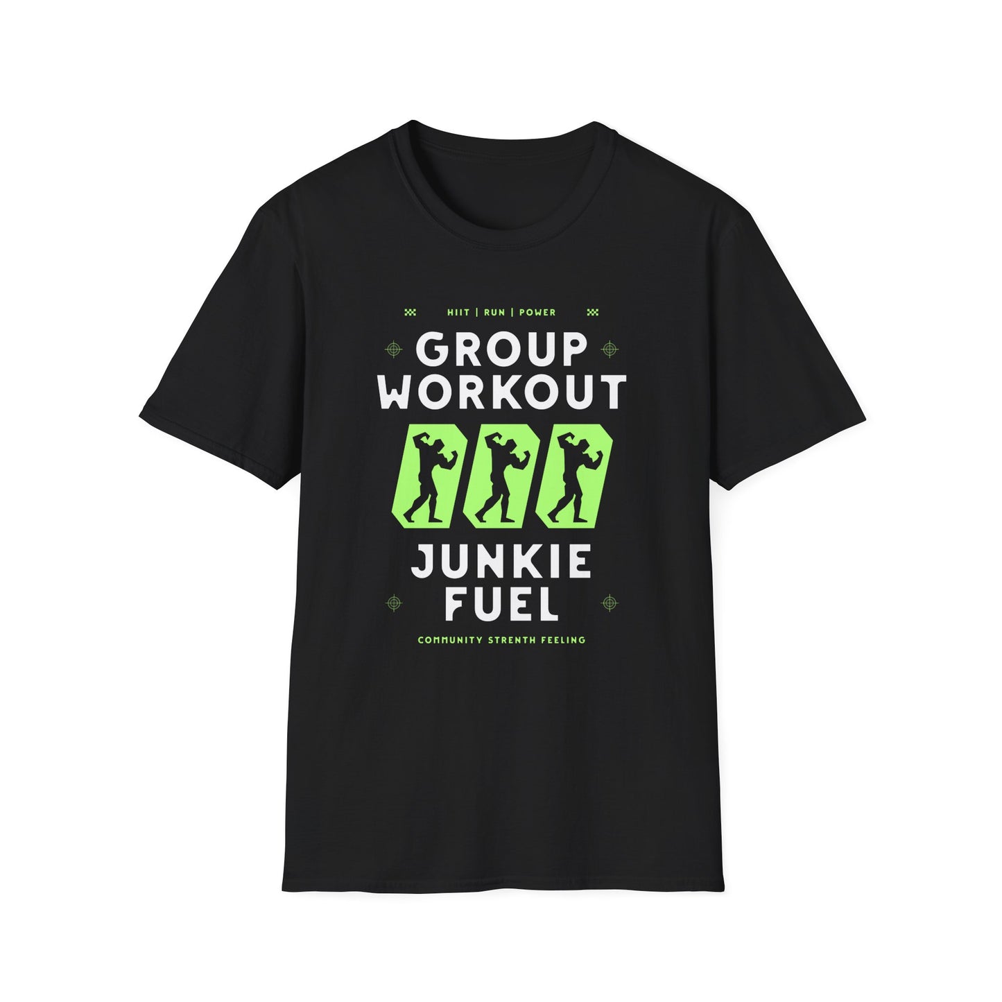 HIIT Group Junkie Fuel - Genz Millenial T-Shirt