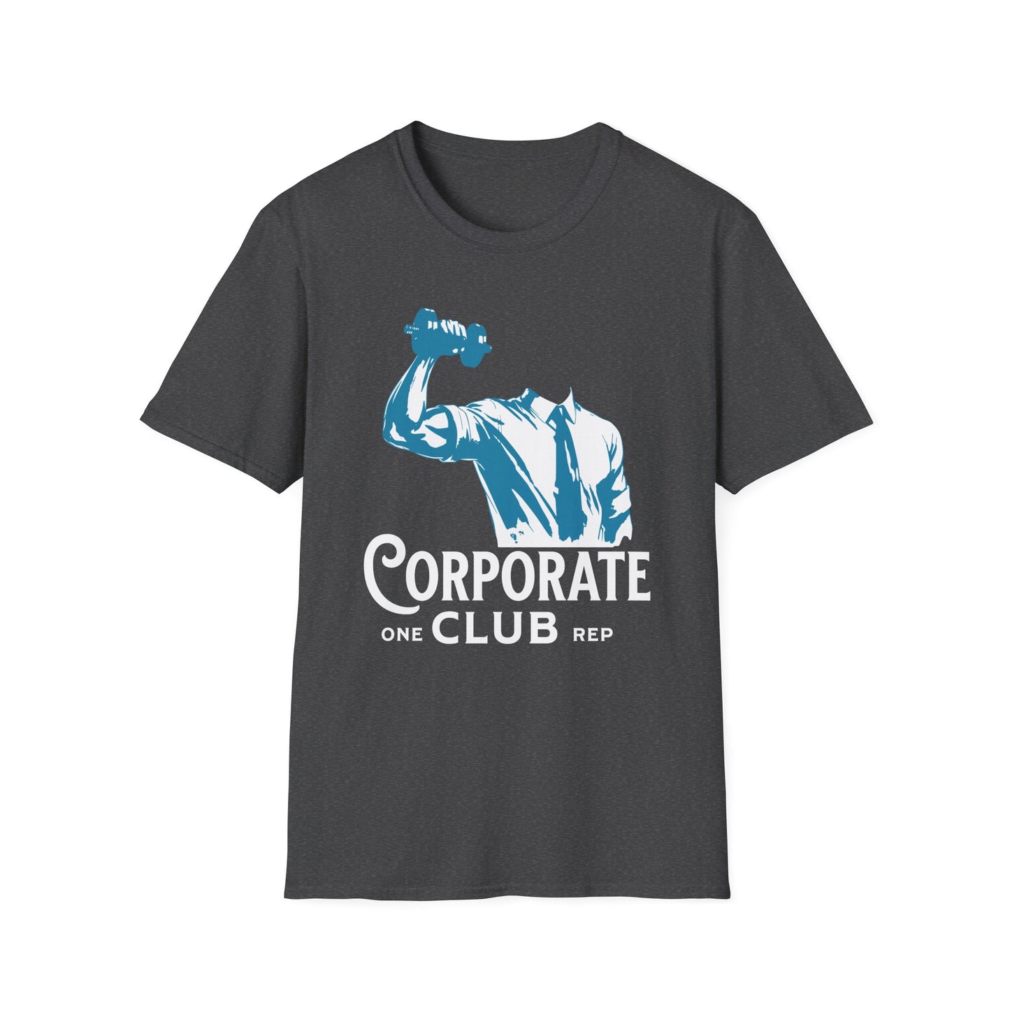 Powerlifting T-Shirt - Corporate 1 Rep Max Club Design