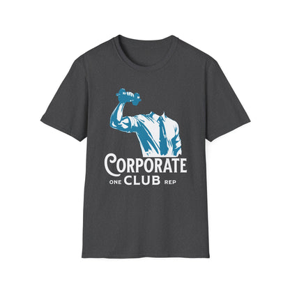 Powerlifting T-Shirt - Corporate 1 Rep Max Club Design